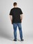 2YETSBS32580 12184987 On Buyuk Beden 0 Yaka Kısa Kol Tshirt Siyah 2