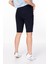 2YBSHBL31884 Org Marka Store E.marella 513102152 513114252 5 Cep Paca Ucu Yırtmaclı Short Lacivert 3