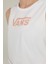 Wm Drop V Muscle Tank-B Beyaz Kadın T-Shirt 4
