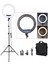 Rl-18 Selfie Işığı Tripodlu Ring Light Parlaklık, Işık Açısı ve Renk Sıcaklığı Ayarlı 4