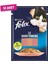 12 Adet - Felix Taze Somonlu Jöleli Pouch Yetişkin Kedi Konservesi 85 gr 1