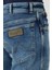 Erkek Texas Mavi Straight Fit Normal Bel Düz Paça Esnek Jean Pantolon 3