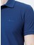 Slim Fit Pike Desenli MaviErkek Polo T-Shirt - 222 LCM 242057 Twins 2
