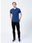 Slim Fit Pike Desenli MaviErkek Polo T-Shirt - 222 LCM 242057 Twins 5