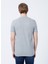 Lee Cooper 222 Lcm 242011 Brendon Bisiklet Yaka Slim Fit Baskılı Gri Melanj Erkek T-Shirt 3