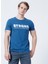 Bisiklet Yaka Slim Fit Baskılı Petrol Erkek T-Shirt - 222 Lcm 242029 Storing Petrol 1