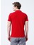 Slim Fit Pike Desenli KoyuKırmızı Erkek Polo T-Shirt - 223 LCM 242057 Twins 1