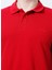 Slim Fit Pike Desenli KoyuKırmızı Erkek Polo T-Shirt - 223 LCM 242057 Twins 5