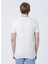 222 Lcm 242010 Anches Bisiklet Yaka Slim Fit Baskılı Kırık Beyaz Erkek T-Shirt 3
