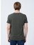 222 Lcm 242030 Kenway Bisiklet Yaka Slim Fit Baskılı Haki Erkek T-Shirt 3