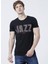 Lee Cooper Bisiklet Yaka Slim Fit Baskılı Siyah Erkek T-Shirt - 222 Lcm 242004 Jazz 4