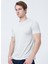 Bisiklet Yaka Slim Fit Düz Su Yeşili Erkek T-Shirt - 226 LCM 242055 Gael 1