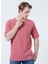 Bisiklet Yaka Oversized DüzGül Kurusu Erkek T-Shirt - 222 Lcm 242041 Thomas 4