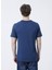 Bisiklet Yaka Slim Fit Düz Lacivert Erkek T-Shirt - 222 Lcm 242042 Daniel 4