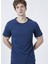 Bisiklet Yaka Slim Fit Düz Lacivert Erkek T-Shirt - 222 Lcm 242042 Daniel 5