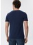 Bisiklet Yaka Slim Fit Baskılı Lacivert Erkek T-Shirt - 222 Lcm 242048 Rogers 3