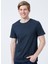 222 Lcm 242048 Rogers Bisiklet Yaka Slim Fit Baskılı Antrasit Erkek T-Shirt 4