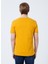 222 Lcm 242030 Kenway Bisiklet Yaka Slim Fit Baskılı Hardal Erkek T-Shirt 3
