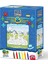 Kesman Kitap Eğlenceli Çöz-Boya 100 Parça Puzzle/yapboz Seti (Toplama Işlemi) 1