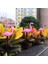 Flamingo Şeklinde Güneş Enerjili Bahçe Dekor Lambası - Pembe (Yurt Dışından) 5
