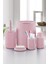Queens Kitchen 5'li Banyo Seti Pembe 1