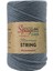 Spagettiyarn 3mm 250G Füme Makrome Tarama Ipi 1