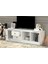 Rafli Çekmeceli Tv Ünitesi Beyaz 130 cm TVT-1005-Ç 3