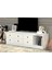 Rafli Çekmeceli Tv Ünitesi Beyaz 130 cm TVT-1007-Ç 2