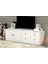 Dolapli Çekmeceli Tv Ünitesi Beyaz 130 cm TVT-1013-Ç 2