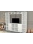 Rafli Kitaplikli Tv Ünitesi Beyaz 197 cm TVT-1117-Ç 2