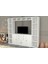 Dolapli Çekmeceli Tv Ünitesi Beyaz 197 cm TVT-1120-Ç 2