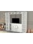 Dolapli Çekmeceli Tv Ünitesi Beyaz 197 cm TVT-1121-Ç 3