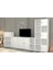 Kitaplikli Büyük Tv Ünitesi Beyaz 300 cm TVT-1062-Ç 2