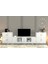 Dolapli Çekmeceli Tv Ünitesi Beyaz 290 cm TVT-1186-Ç 1