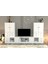 Dolapli Çekmeceli Tv Ünitesi Beyaz 260 cm TVT-1197-Ç 1