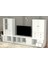 Dolapli Çekmeceli Tv Ünitesi Beyaz 260 cm TVT-1197-Ç 3