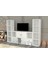 Rafli Çekmeceli Tv Ünitesi Beyaz 197 cm TVT-1099-Ç 3