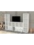 Rafli Çekmeceli Tv Ünitesi Beyaz 197 cm TVT-1100-Ç 3