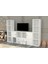 Rafli Çekmeceli Tv Ünitesi Beyaz 197 cm TVT-1102-Ç 3