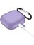 Apple-Air Pods 3 Hafif Mor Için Silikon Kulaklık Kılıfı (Yurt Dışından) 1