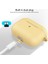Apple-Air Pods 3 Sarı Için Kalınlaşmak Silikon Kulaklık Kılıfı (Yurt Dışından) 4