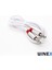 AX42 Gfz 3.5mm Aux Kablo 1m Beyaz 3