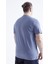 Petrol Basic Kısa Kol O Yaka Büyük Beden Erkek T-Shirt - 88072 8
