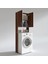 Kenzlife çamaşır makinesi dolabı veronika cvz 180*066*20 banyo çift kapaklı arkalıksız 3