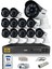 12 Kameralı Set - 5 Mp Sony Lensli Full HD Gece Görüşlü Güvenlik Kamerası Sistemi - Cepten Izle 1
