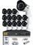 14 Kameralı Set - 5 Mp Sony Lensli Full HD Gece Görüşlü Güvenlik Kamerası Sistemi - Cepten Izle 1