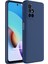 Matte Silicone Xiaomi Redmi 10 2022 Kılıf Lacivert 1