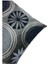 Çiçek Desenli Lacivert-Mavi Kırlent Kılıfı 45CM*45CM 3