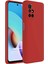 Matte Silicone Xiaomi Redmi 10 2022 Kılıf Kırmızı 1
