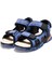 Hakiki Deri 201 Mavi Unisex Çocuk Gunluk Sandalet 574xca1005 5